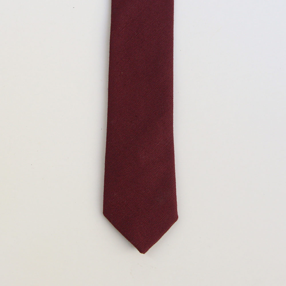 Classic Burgundy Tie 5-5.5cm • His Apparel