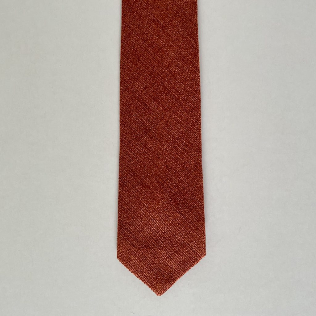 Classic Burnt Orange Tie (5-5.5cm • His Apparel